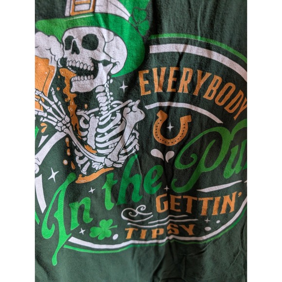 Other - "...In the pub" saint Paddy's day T-shirt skeleton